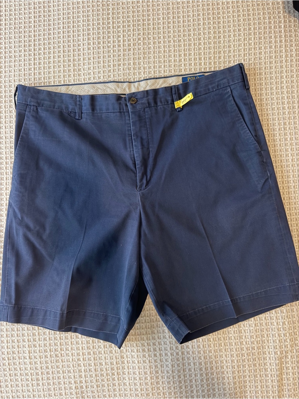 Ralph Lauren Navy Flat Front Men’s Chino Shorts